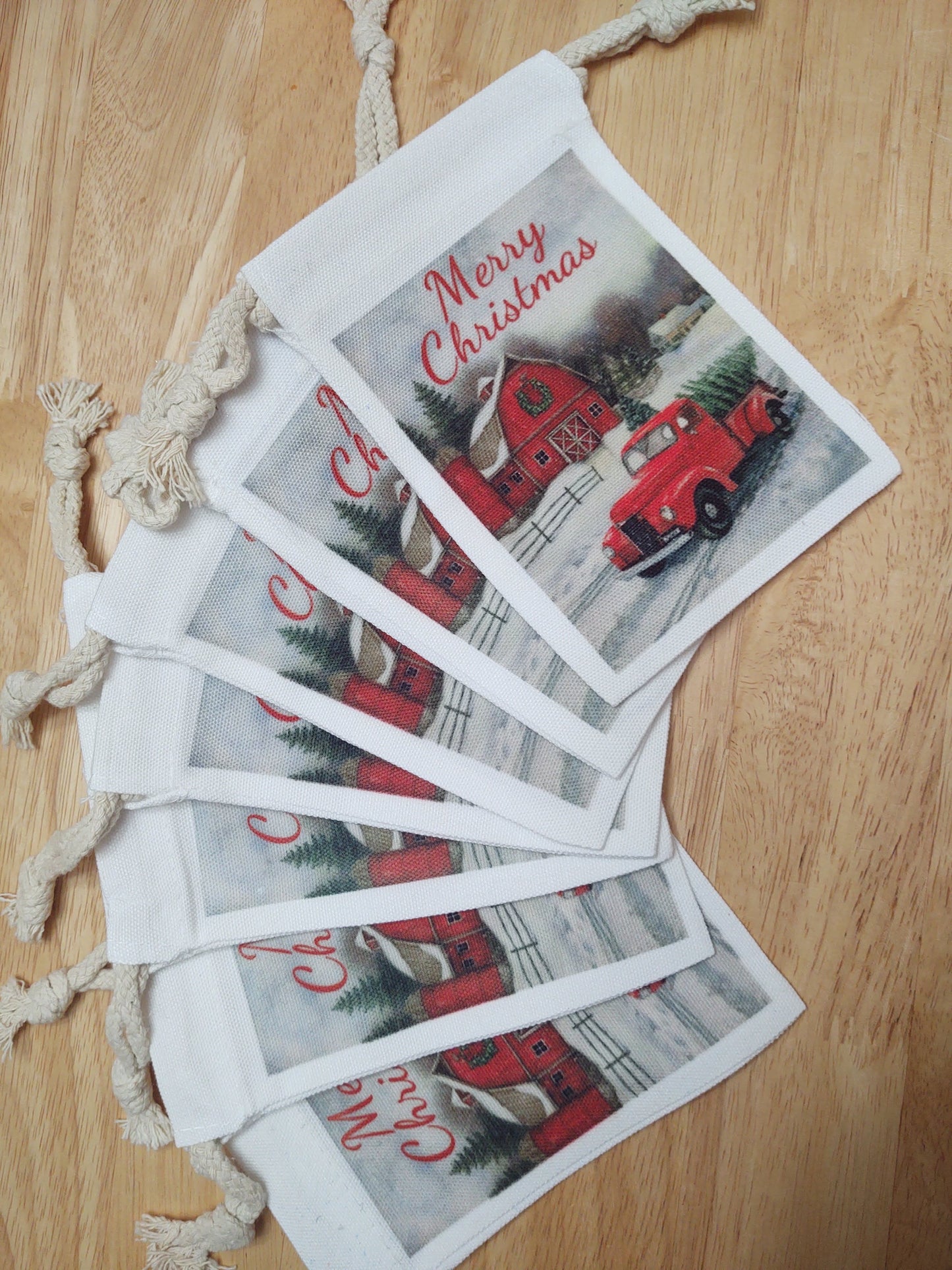 4x6 Customize Drawstring Bags