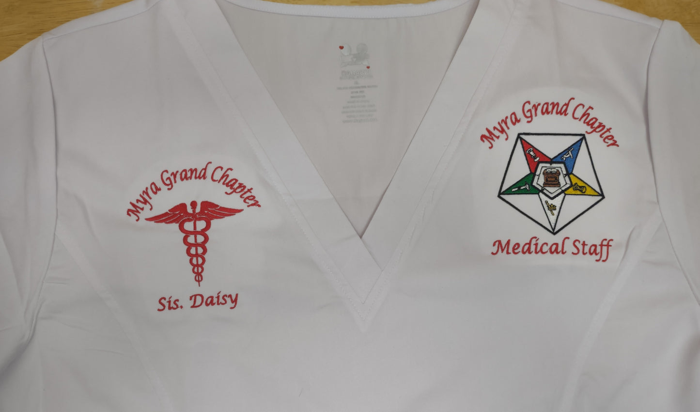 Embroidered Medical Scrubs