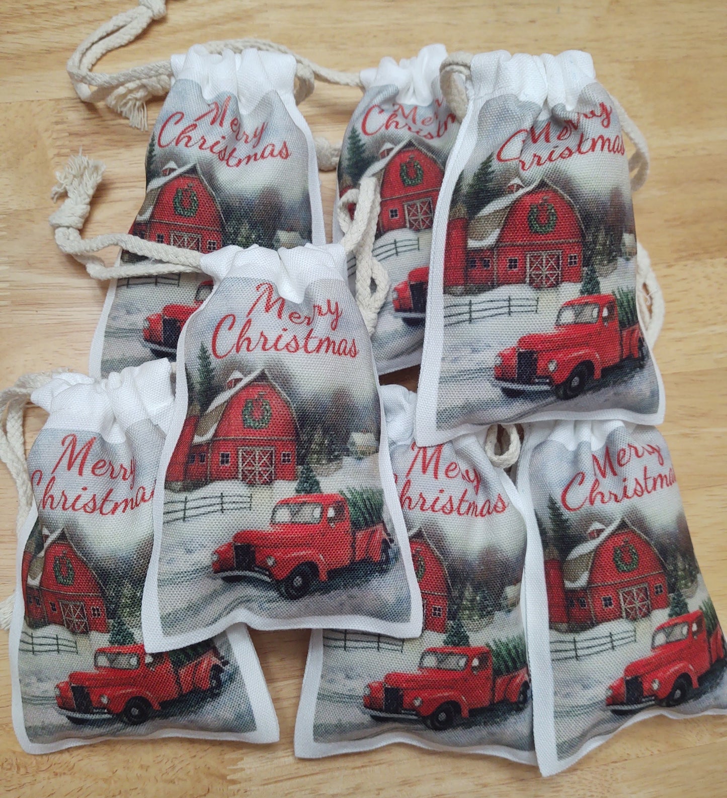 4x6 Customize Drawstring Bags