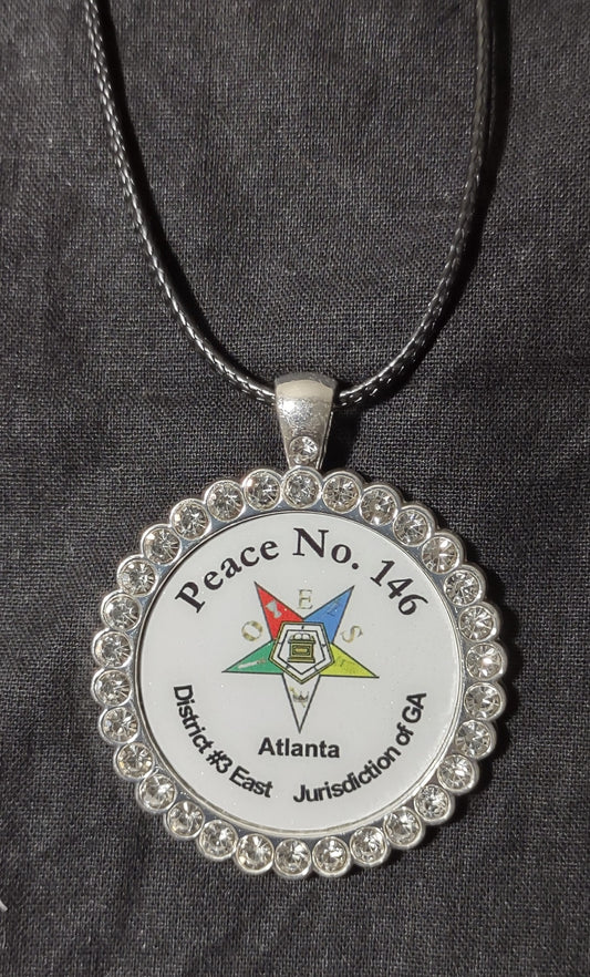 Round Necklace in Silver or Gold